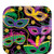 Amscan 541901 Round Plates 7" Multicolor