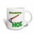 3dRose 160882_1""Ask Me About My Hoe Funny Innuendo Design" Ceramic Mug, 11 oz, White