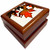 3dRose Orange Green Maple Leaf, Jewelry Box jb-97702-1