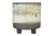 Creative Co-Op Large Stoneware Footed Matte Reactive Glaze Finish (Each one Will Vary) Planter, Blue Grey