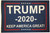 Trade Winds Trump 2020 Keep America Great! Blue 100D Woven Poly Nylon 4x6 4'x6' Flag (RUF)