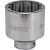 Klutch Socket - SAE, 2 3/8in. 3/4in.-Drive, 12-Pt.