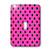 3dRose lsp_24705_1 Hot Pink and Black Polka Dot Print Toggle Switch