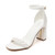 vodvob Women's Chunky High Heel Sandals Open Toe Buckle Ankle Strap Dress Shoes Party Wedding Pump Heel Sandals