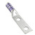 Panduit LCC4/0-12-X Code Conductor Copper Compression Lug, 2 Hole, 4/0 AWG, 1/2-Inch Stud, 1.75-Inch Hole Spacing
