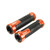 Motorcycle Non Slip Handlebar Grips for YAMA-&HA TMAX T-MAX 530 500 TMAX500 TMAX530 SX DX All Years 7/8" Motorcycle Universal Handlebar Grip Handle Bar Grips End (Color : Orange)