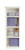Town Square Miniatures Dollhouse Narrow Shelf Unit Lilac Towels & Accessories 1:12 Bathroom Furniture