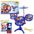 Spidey and His Amazing Friends Drum Set for Kids - Bundle with Spiderman Drum Music Set, Spidey Tattoos, More | Spidey and Friends Musical Toys for Toddlers
