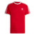 adidas Originals Men's Adicolor Classics 3-Stripes T-Shirt, Better Scarlet, Large