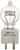 Ushio BC2588 1000909 - JCD120V-800WC Bi Pin Base Single Ended Halogen Light Bulb