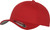 Flexfit Wooly Combed Stretchable Cap - red - XS/S