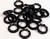 Creative Hobbies Phenolic Rings for Threaded Candelabra Base E12 Sockets - Pack of 20 Pieces
