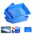 Cat Litter Box,3 Sifting Tray Cat Litter Box,Self Cleaning Litter Boxes for Cats,Reusable Scoop Free Cat Litter Trays,Easy to Clean sifting Litter pan