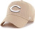 '47 Cincinnati Reds Hat Mens Womens Clean Up Adjustable Baseball Cap, Khaki/Beige, One Size