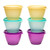 Tupperware Liquid Tight Container Bowled Over 6 Pieces, 400 ml