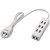 ELECOM Power Strip with Dust Shutter flecc barra 4 Outlet 1.0m [White] T-NFL01-2410WH (Japan Import)
