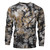 Kryptek Men's Standard Stalker Long Sleeve, 100% Cotton, Camo Hunting Tee, Skyfall, Large