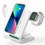 Wireless Charging Station for Apple: 3 in 1 Wireless Charger Stand for iPhone 15/14/13/12/11/X/8/SE Series, Apple Watch 9/Ultra/8/7/6/SE/5/4/3/2, AirPods 3/2/Pro/Pro 2
