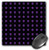 3Drose LLC 8 X 8 X 0.25 Inches Mouse Pad, Dark Purple Diamond Background with Fleur De Lis Pattern (Mp_124512_1)