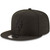 New Era MLB 9FIFTY Black Black Adjustable Snapback Hat Cap One Size Fits All (New York Mets)