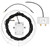XIXIAN MLA-30+ (Plus) Loop Antenna Active Receive Antennas Low Noise Medium Short Waves Antenna with 0.5-30 MHz Frequency