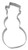 Fox Run 3328 Snowman Cookie Cutter, 5-Inch, Stainless Steel