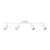 Globe Electric Pratt 4-Light Track Lighting, Matte White, Bulb Not Included