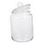 Abaodam Glass Storage Container Cereal Jar Empty Containers Jar Storage Glass Sealed Can Airtight Seal Food Jars Glass Tea Jar Empty Bottles Sealed Canisters Food Storage Jar Coffee Cans