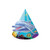 Creative Converting Ocean Party 8 Count Child Party Hats