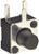 Uxcell Momentary 3 Pins Tact Pushbutton Switch, 4.5 x 4.5 x 5mm