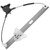 A-Premium Electric Power Window Regulator Without Motor Compatible with Mazda CX-9 2007-2015 Rear Left Driver Side