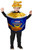 Rasta Imposta Kraft Macaroni and Cheese Cup Costume Macaroni Quick Kids Party Cospaly Dress Up Halloween Costumes, Child Size 4-6