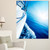 Designart Luxury Yacht Sailing in Blue Sea Canvas Wall Art, 20" H x 12" W x 1" D 1P
