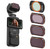 REYGEAK Magnetic ND CPL Filter Kit Compatible with DJI OSMO Pocket 3, 4 Pack ND16 ND64 ND256 CPL Polarizing and Neutral Density Filters, Multi Coated HD Optical Glass/Ultra Slim Aluminum Frame