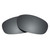 Revant Replacement Lenses Compatible With Ray-Ban RB8316 62mm, Polarized, Black Chrome MirrorShield