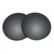 Revant Replacement Lenses Compatible With Oakley Clifden, Polarized, Black Chrome MirrorShield