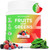 selfevolve Fruits and Greens Organic Probiotic Powder: 30 Servings for Men & Women. Vegan with 10 Billion CFUs, Spirulina, Kale, Spinach, Chlorella, Elderberry, Digestive Enzymes - Probiotics