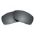 Revant Replacement Lenses Compatible With Ray-Ban RB4057 61mm, Polarized, Black Chrome MirrorShield