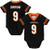 Outerstuff NFL Newborn Infants Team Color Name and Number Home Player Creeper Bodysuit Jersey (Joe Burrow Cincinnati Bengals Black Home, 0-3 Months)