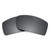 Revant Replacement Lenses Compatible With Costa Rafael, Polarized, Black Chrome MirrorShield
