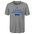 Outerstuff NCAA Kansas Jayhawks Youth Boys Sideline Chiseled Short Sleeve Tee, L(14-16), Heather Grey