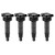 DRIVESTAR UF333 Ignition Coil Pack 2002-2010 for Toyota Camry 2008-2010 Corolla 2001-2007 Highlander 2005-2010 for Scion tC 2.4L
