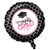 Creative Converting Metallic Balloon with Glamorous Grad Collection, Black/White/Pink