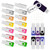 8GB USB Flash Drive 20 Pack JBOS Thumb Drives 8 GB USB Drives Memory Stick Swivel 8G Gig Stick USB2.0 Pen Drive for Date Storage, 8 Gig UBS Flash Drive, Zip Drive, Jump Drive, USB Stick, Mixed Color