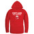 W Republic SUNY Cortland Red Dragons Seal Hoodie Sweatshirts - Red, Large