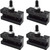 4Pcs AXA #1 Quick Change 250-101 Tool Post Turning Facing Holder 6-12" for Use with AXA Tool Post 250-100 250-111