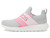 adidas Girl's Lite Racer Adapt 6.0 (Little Kid/Big Kid) Grey Two/Pink Fusion/Bliss Pink 3 Little Kid M