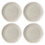 Lenox, Grey Bay Colors 4Pc Dinner Plates, 6.75 LB