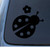 NS-FX Ladybug - Lady Bug - Car, Truck, Notebook, Vinyl Decal Sticker #1094 | Vinyl Color: Black