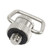 Stainless Steel D Shaft D-Ring 1/4" Tripod Screw Mounting Screw Adapter Quick Release Camera Screw for Camera Camcorder Quick Release Screw